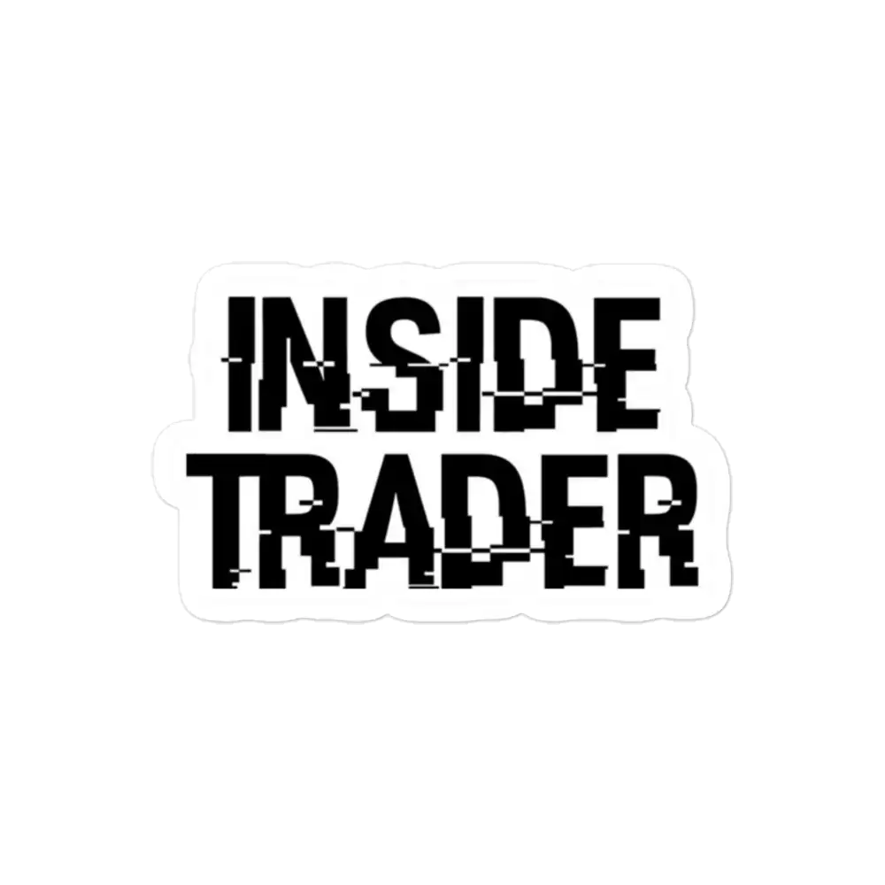Trader Inside Sticker