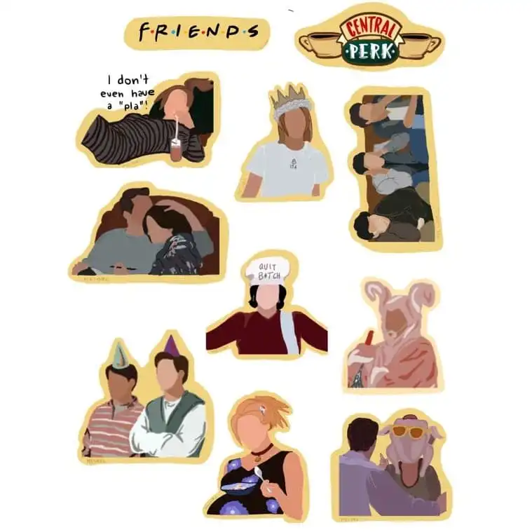 Friends Stickers