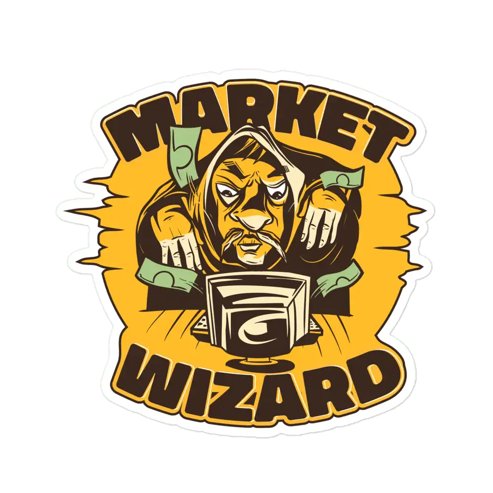 Market Wizard Single Sticker