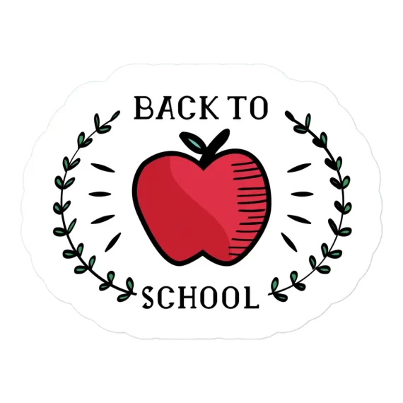 Back to School Sticker