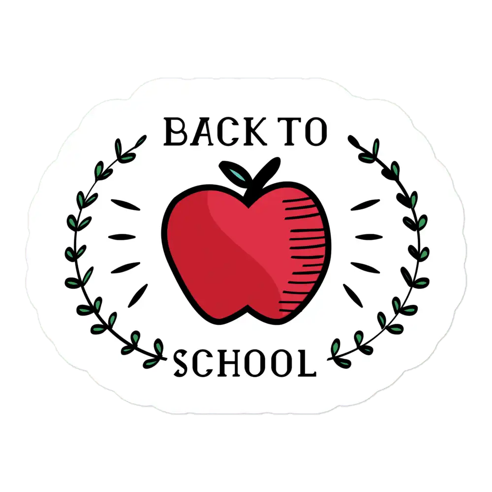 Back to School Sticker