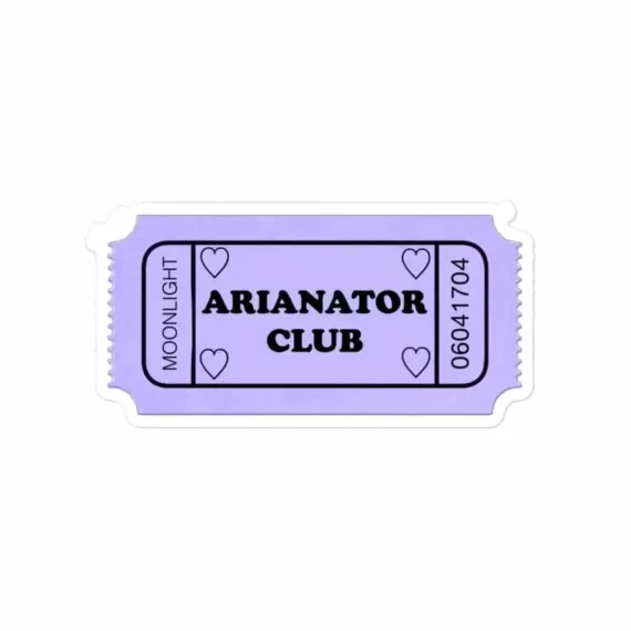 Ariana Grande Ariantor Club Sticker