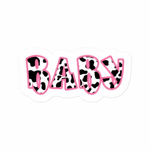 Baby Text Sticker