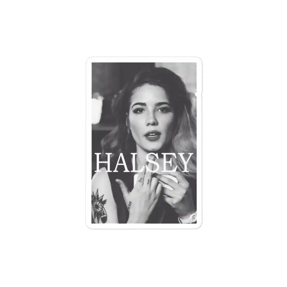 Halsey Poster Sticker