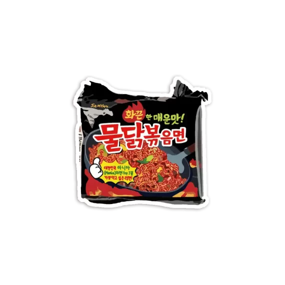 Korean Spicy Noodles  Sticker