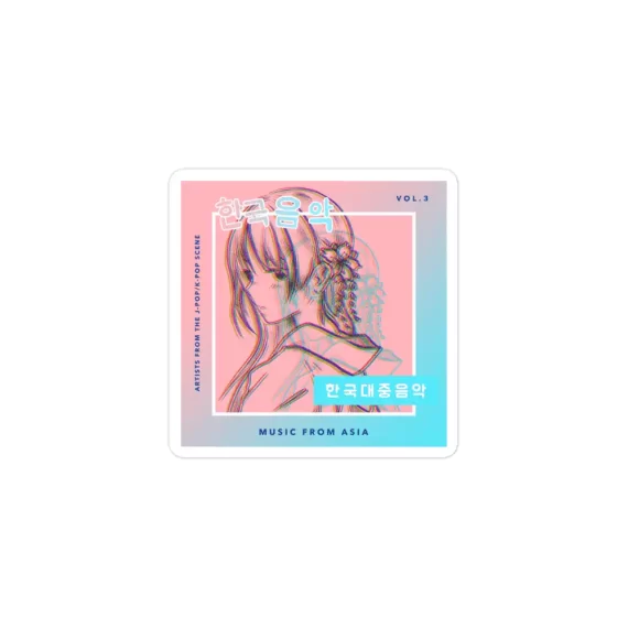 K-POP Album Cover Sticker