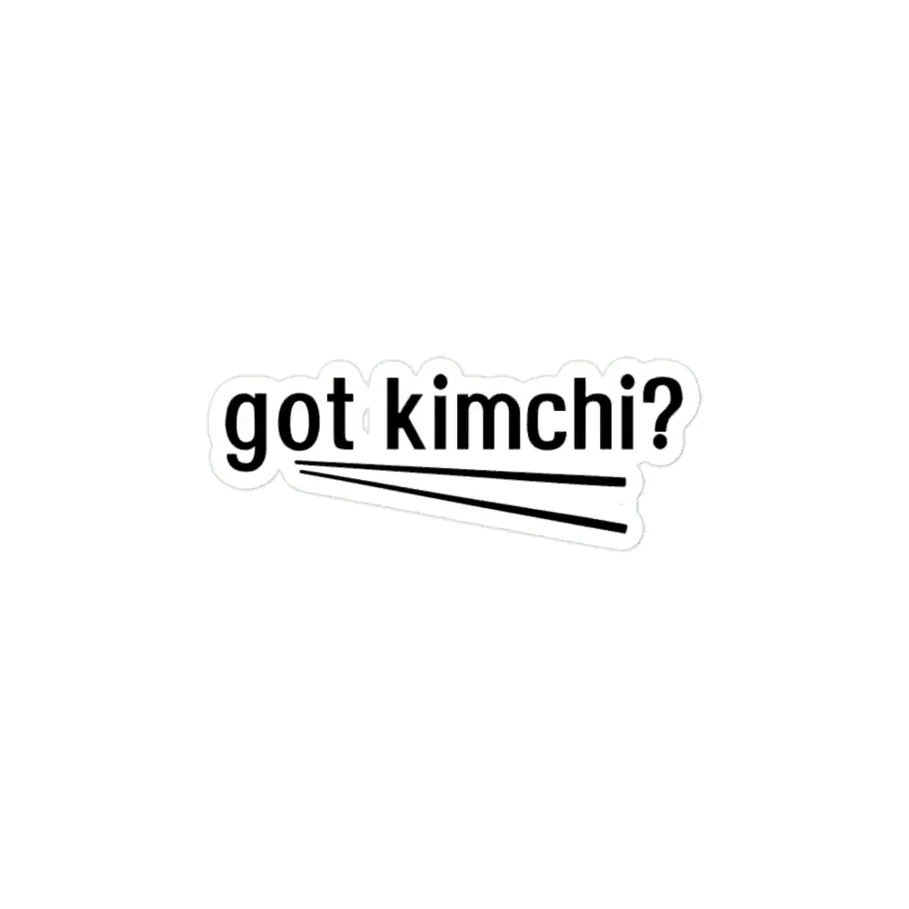 Got Kimchi (Chopsticks) Sticker