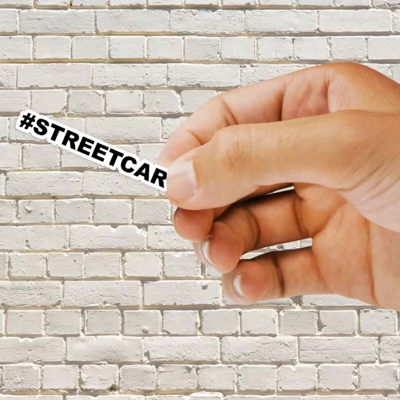 Streetcar Sticker