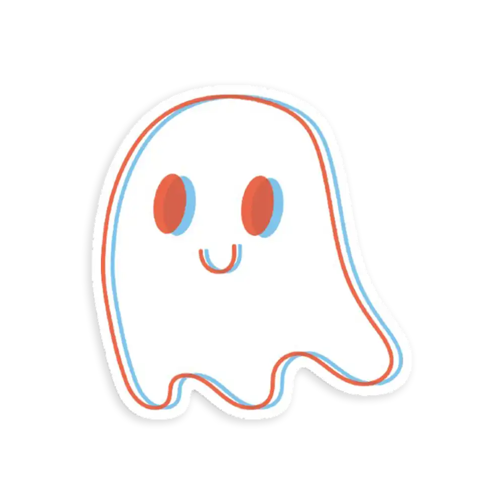 Acid Ghost Sticker