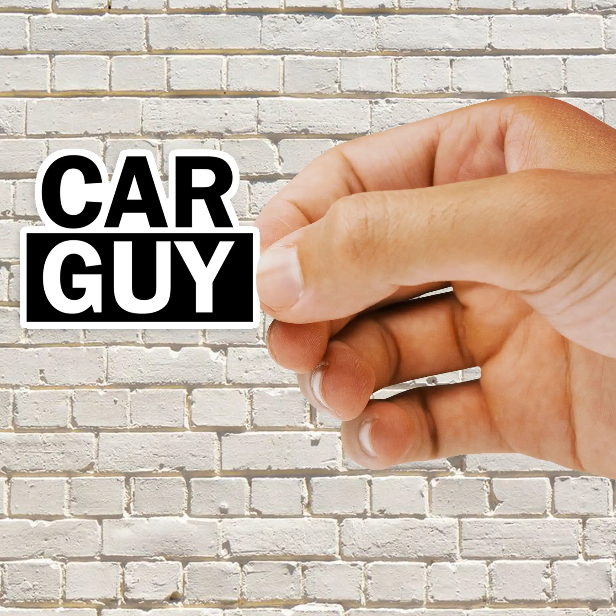 Car Guy Sticker