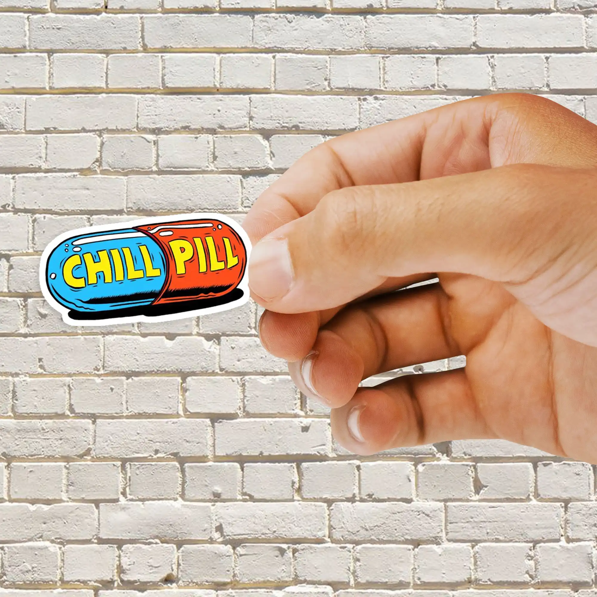 Chill Pill Sticker