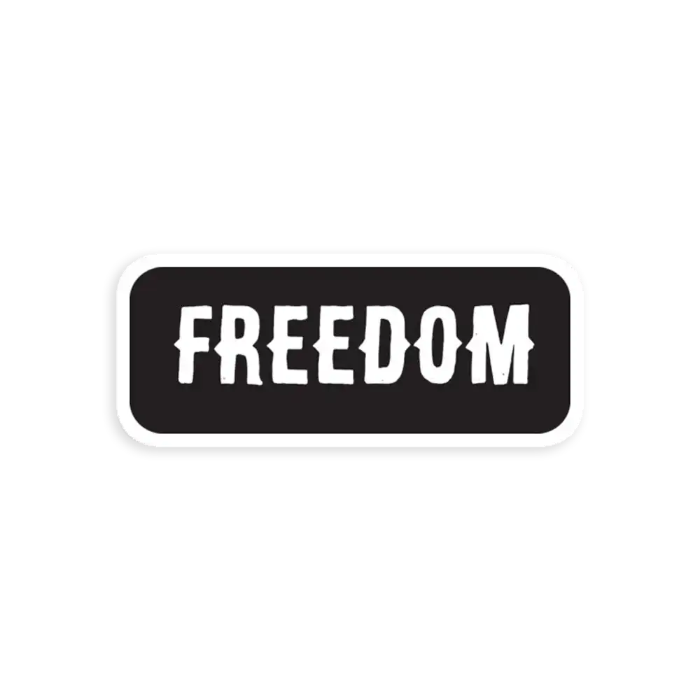 Freedom Sticker