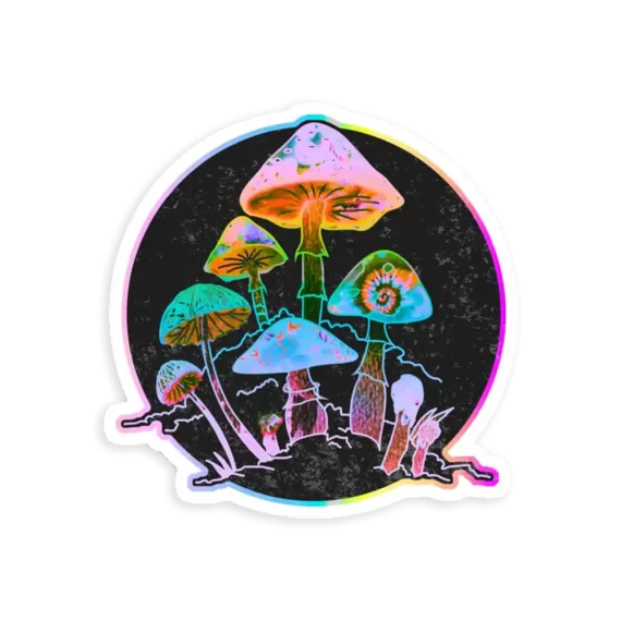 Garden of Shrooms Sticker