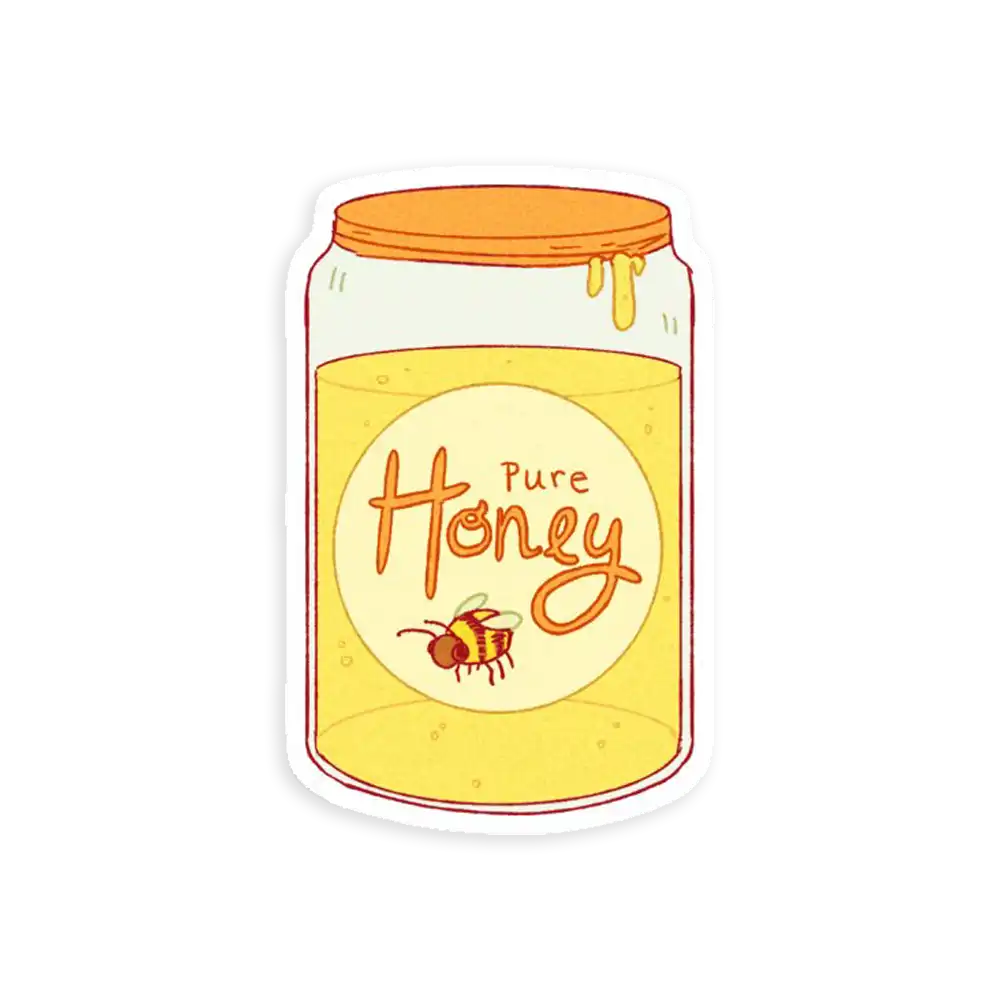 Honey Jar Sticker