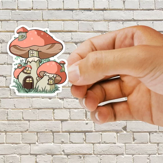 Mushroom aesthetic fairy Sticker