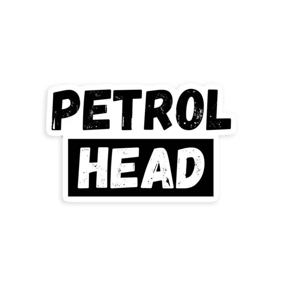 Petrolhead Car Sticker