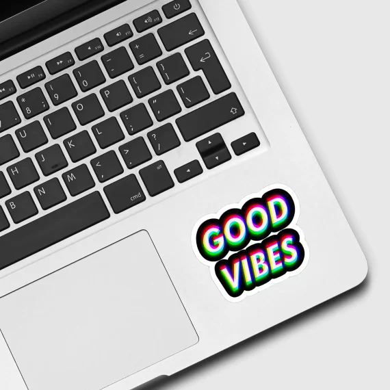 Trippy Good Vibes Sticker