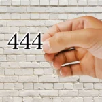 444 Angel Number Sticker