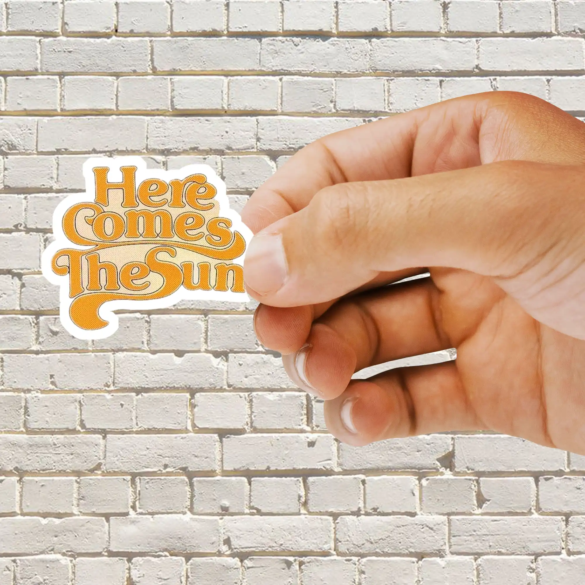 Here Comes The Sun Sticker Sticker