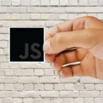 JavaScript grey Sticker