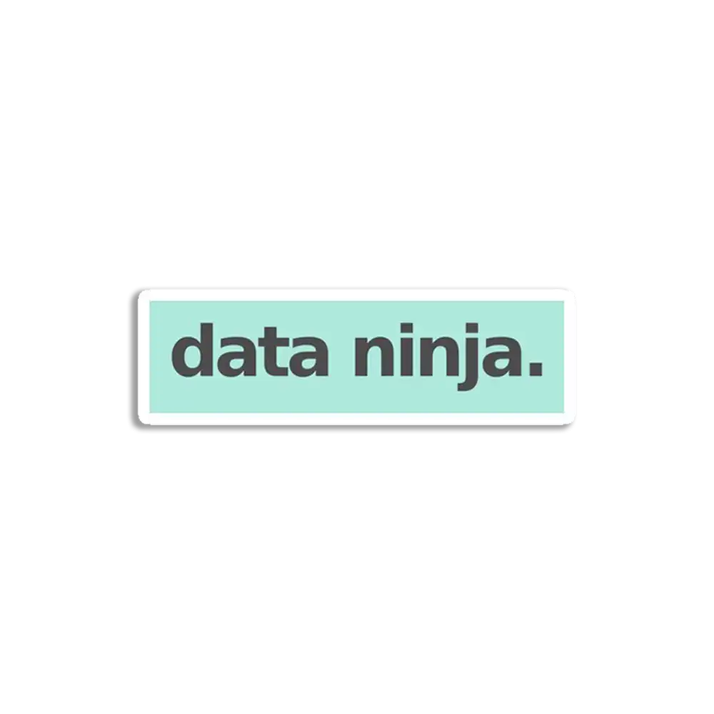 Data Ninja Sticker