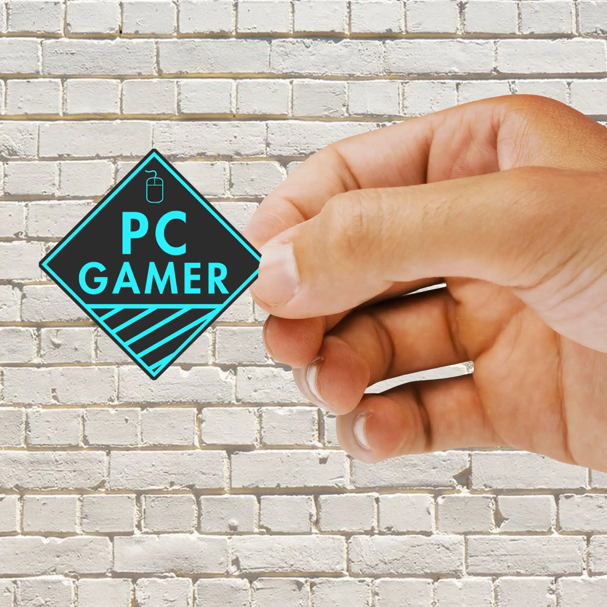 Pc Gaming (Blue) Sticker