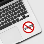 No Noobs Allowed Sticker