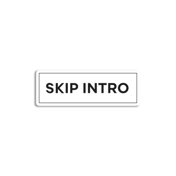 Skip Intro Sticker