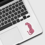 Pink Cheetah Leopard Sticker