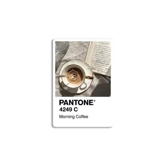 Pantone Morning Coffee Sticker