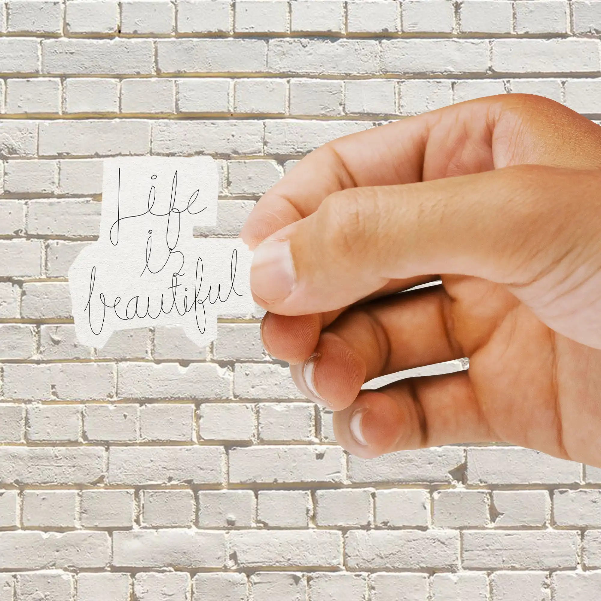 Life is Beautiful Sticker