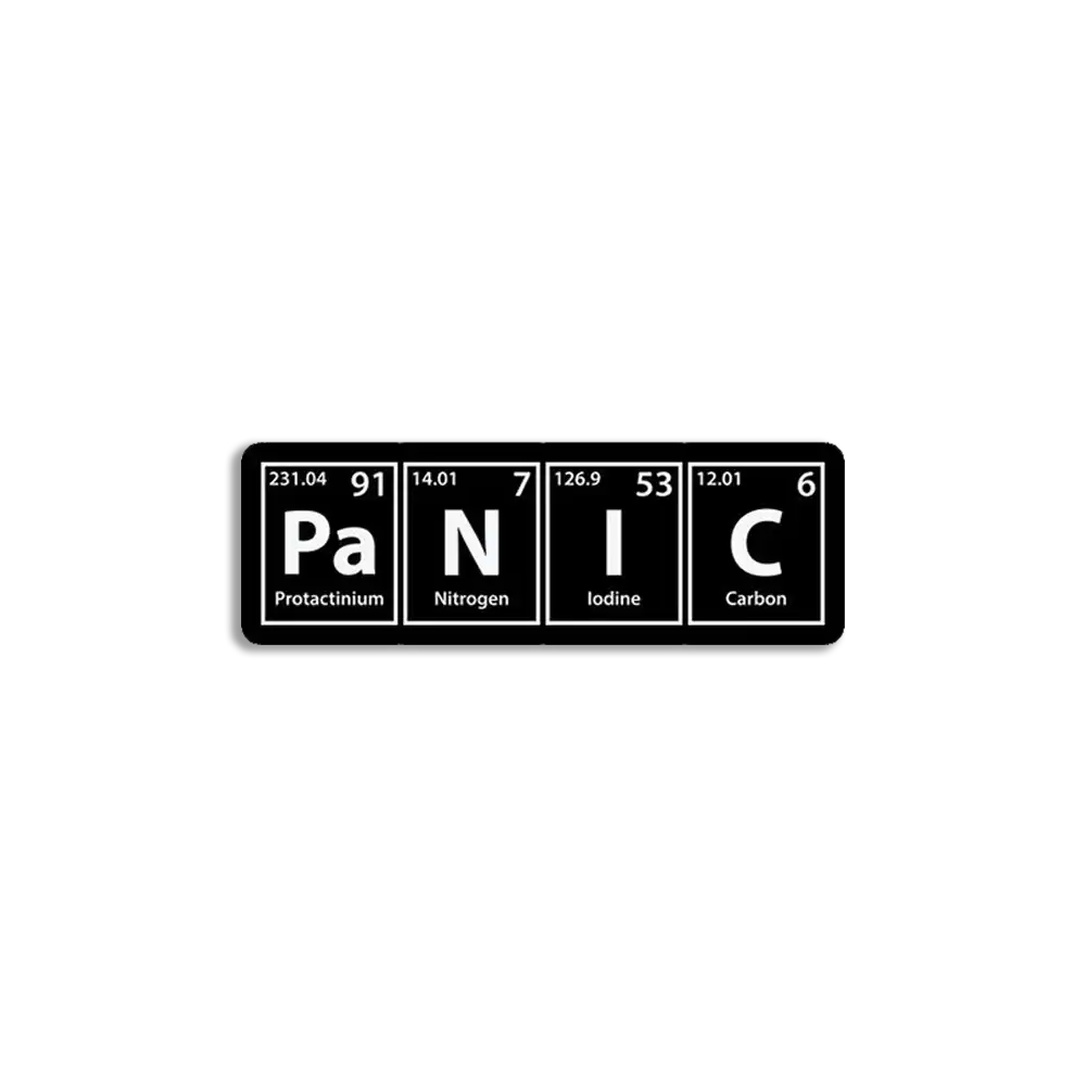 Panic Sticker