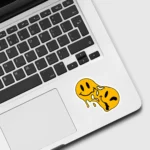 Trippy Melting Emojis Sticker