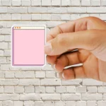 Pink Browser VSCO Sticker