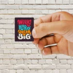 Work Hard Dream Big Sticker