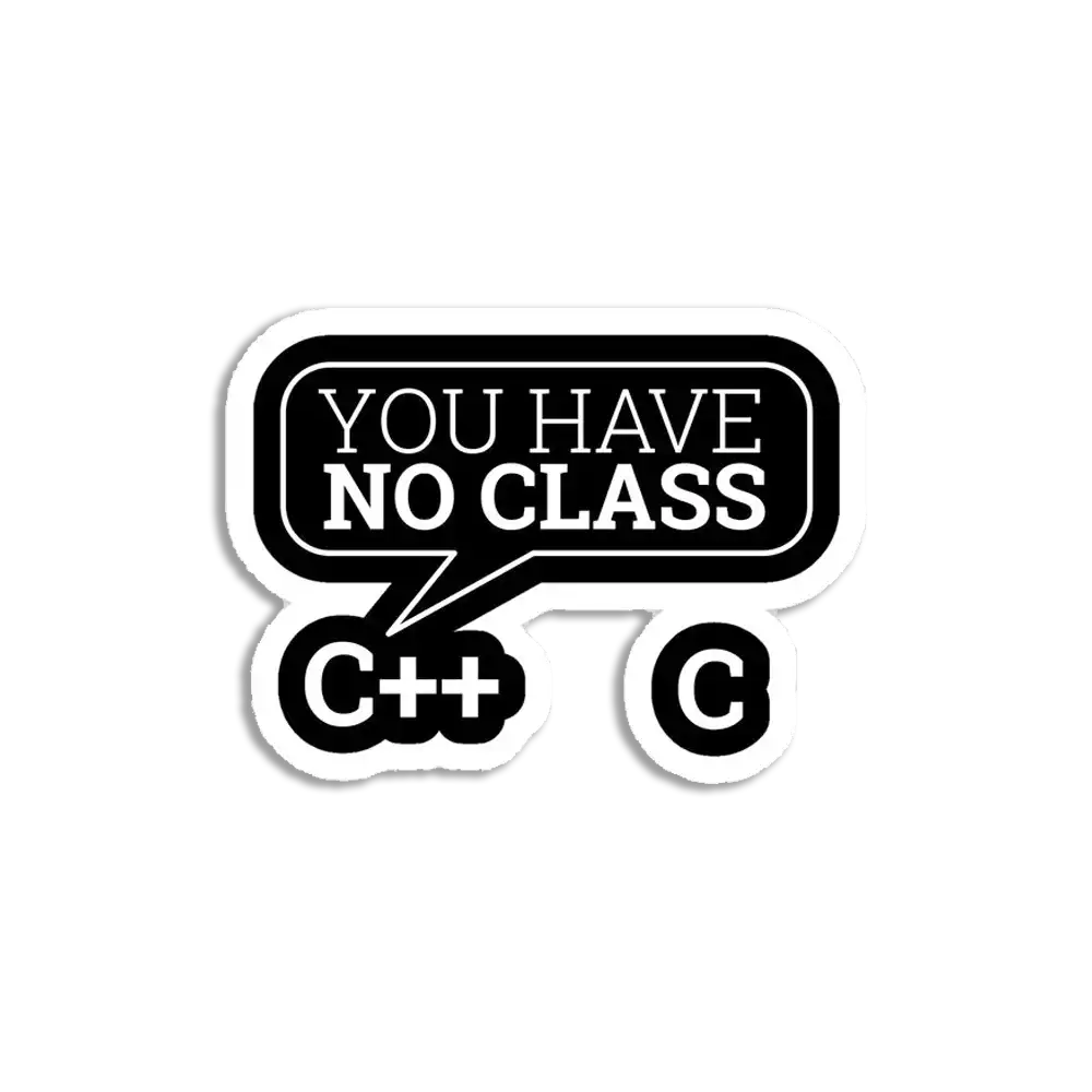You have no class Sticker
