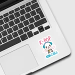 K-Pop and Chill Cute Sticker