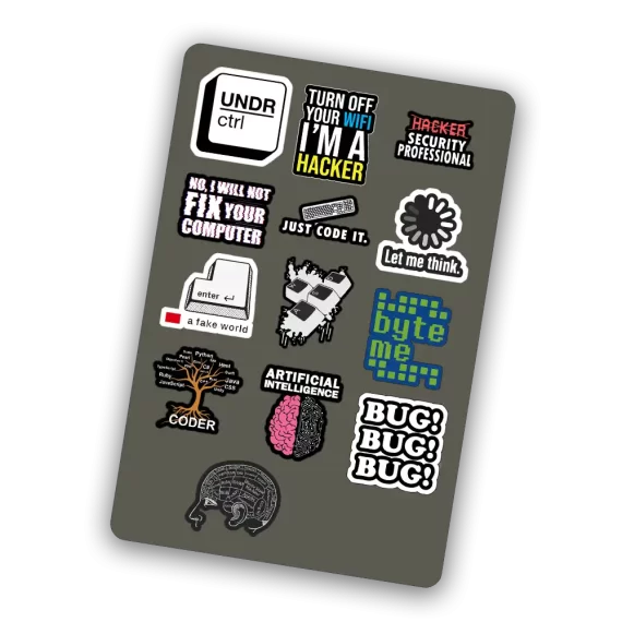Developer  - Mini Sticker Sheet