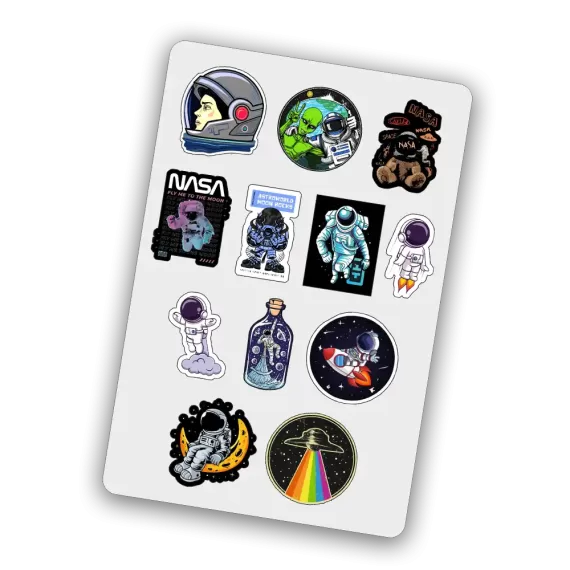 Astronaut  - Mini Sticker Sheet