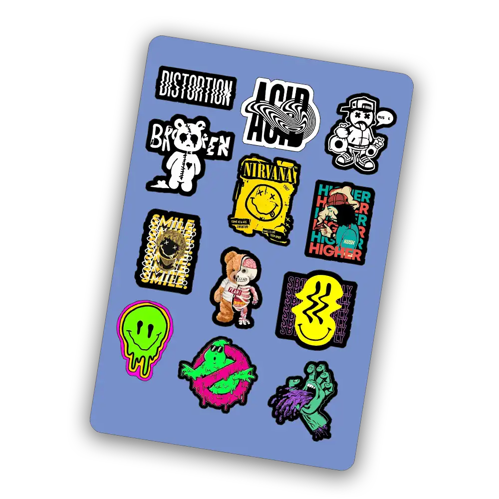 Trippy  - Mini Sticker Sheet