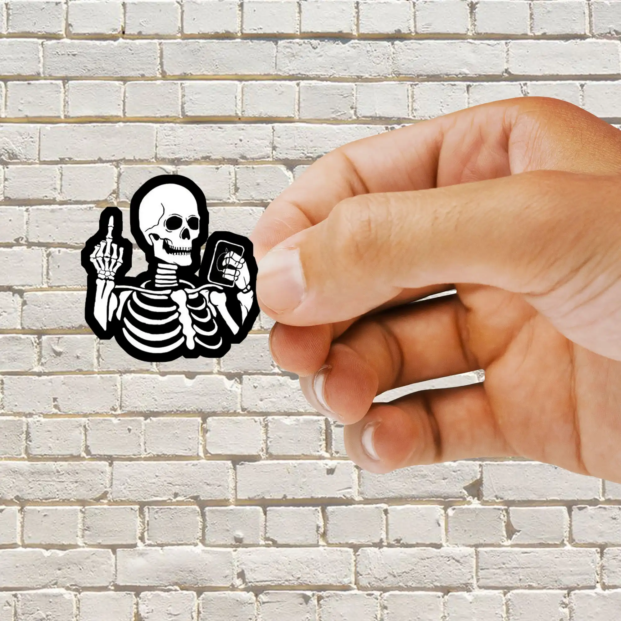 Skull Sticker