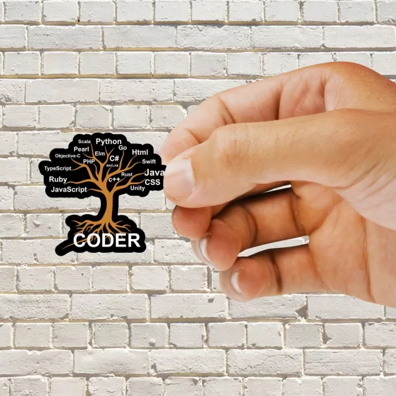 Coder Tree Sticker