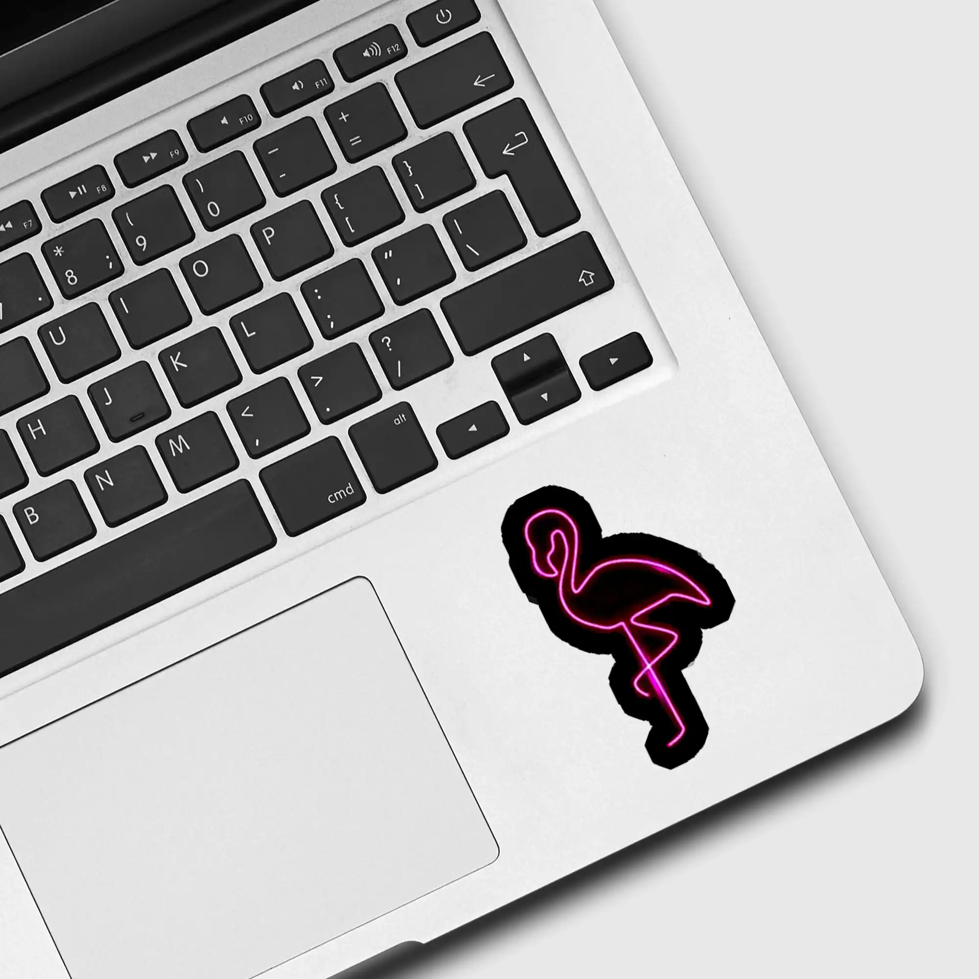 Neon Flamingo Sticker