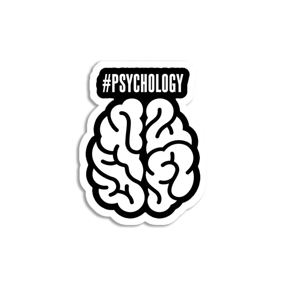 #Psychology Sticker