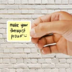 Make your therapist proud Sticker