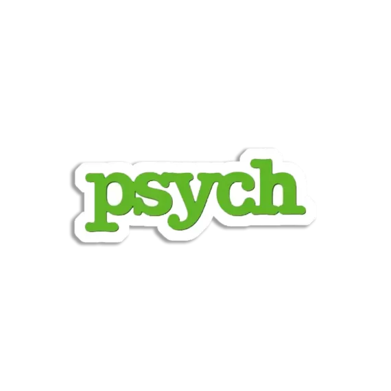 Psych Sticker