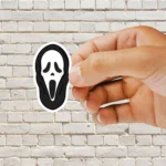 Ghost face Sticker Sticker