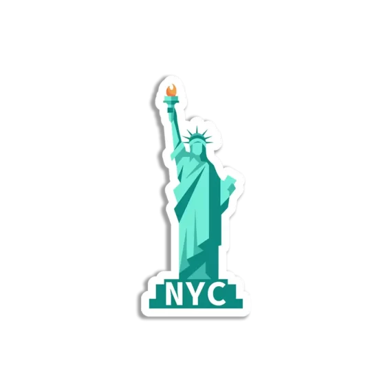Statue Of Liberty NYC Sticker