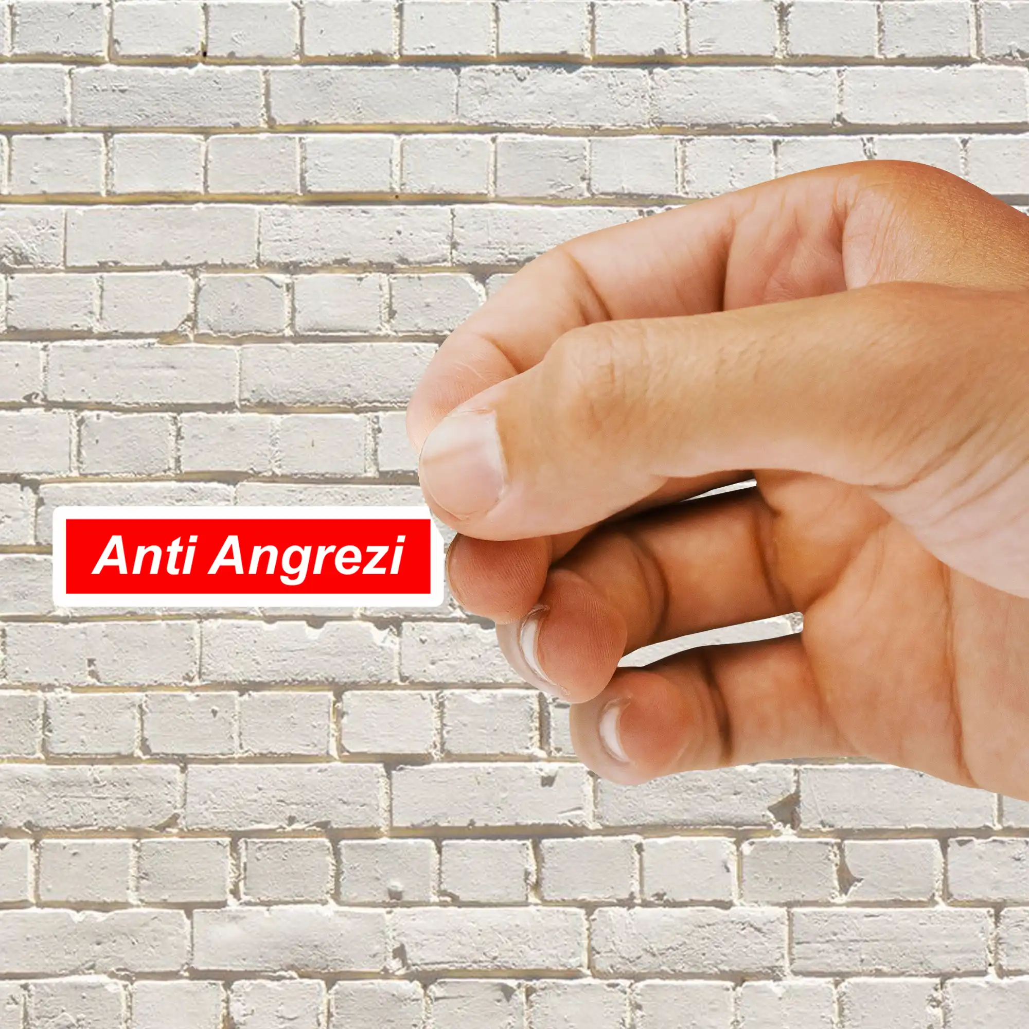 Anti Angrezi Sticker