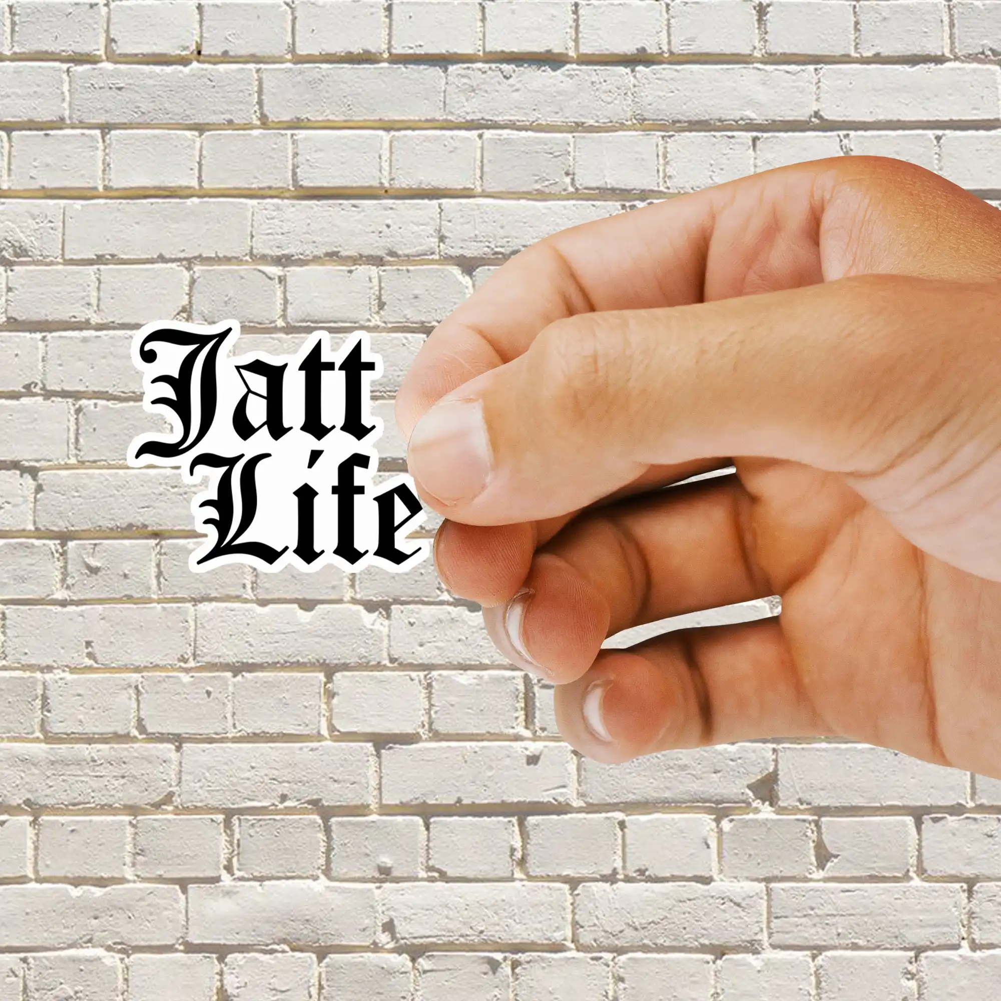 Jatt Life Sticker